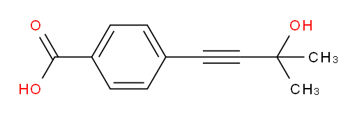 4-(3-hydroxy-3-methylbut-1-yn-1-yl)benzoic acid