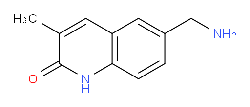 6-(aminomethyl)-3-methyl-1,2-dihydroquinolin-2-one