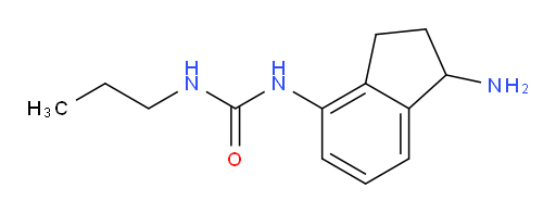 1-(1-amino-2,3-dihydro-1H-inden-4-yl)-3-propylurea