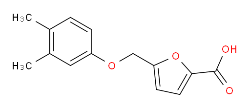 5-[(3,4-dimethylphenoxy)methyl]furan-2-carboxylic acid