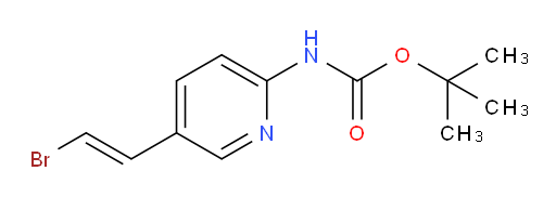 tert-butyl N-[5-(2-bromoethenyl)pyridin-2-yl]carbamate