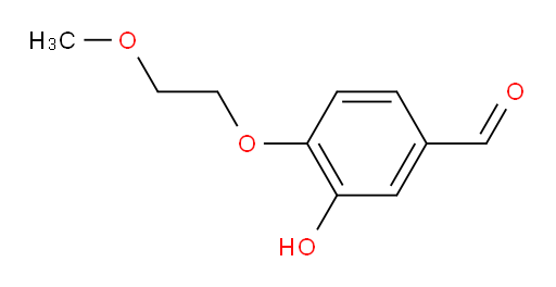 3-hydroxy-4-(2-methoxyethoxy)benzaldehyde