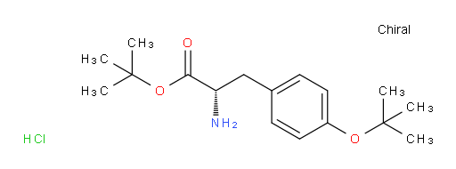 tert-butyl (2S)-2-amino-3-[4-(tert-butoxy)phenyl]propanoate hydrochloride