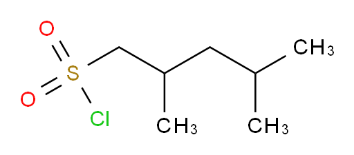 2,4-dimethylpentane-1-sulfonyl chloride