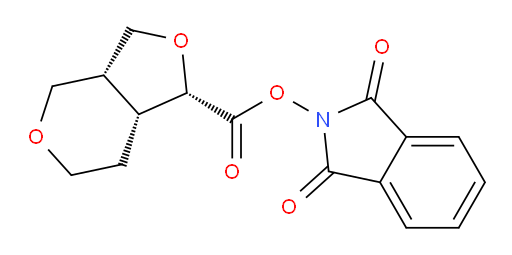 rac-1,3-dioxo-2,3-dihydro-1H-isoindol-2-yl (1R,3aS,7aS)-hexahydro-1H-furo[3,4-c]pyran-1-carboxylate
