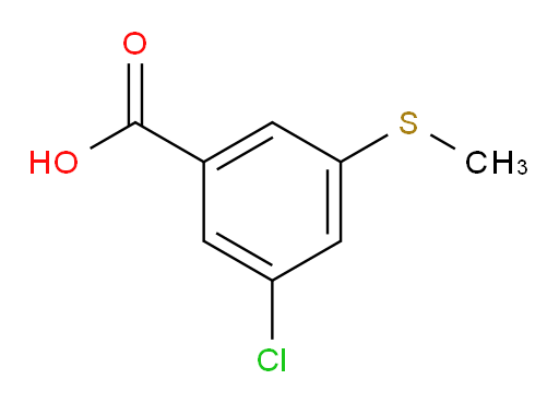 3-chloro-5-(methylthio)benzoic acid