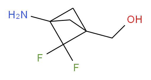 {3-amino-2,2-difluorobicyclo[1.1.1]pentan-1-yl}methanol