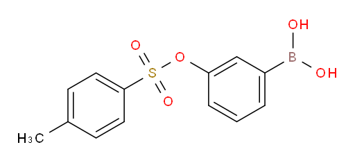{3-[(4-methylbenzenesulfonyl)oxy]phenyl}boronic acid