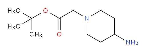 tert-butyl 2-(4-aminopiperidin-1-yl)acetate