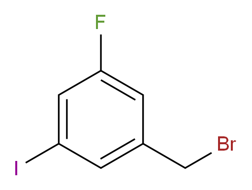 1-(bromomethyl)-3-fluoro-5-iodobenzene