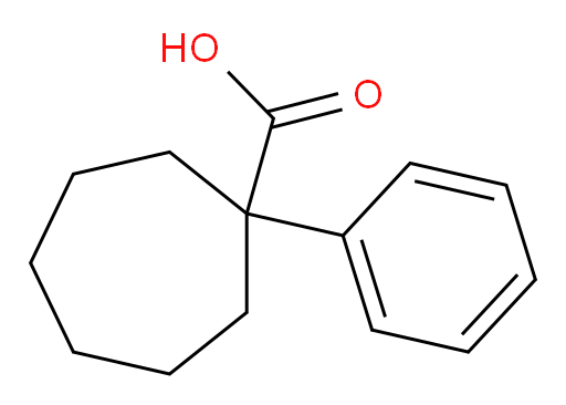 1-phenylcycloheptanecarboxylic acid