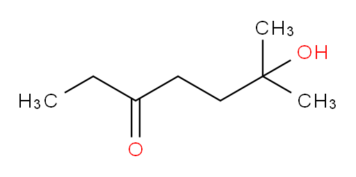 6-hydroxy-6-methylheptan-3-one