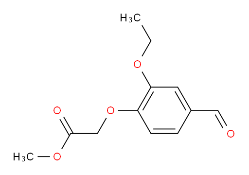methyl 2-(2-ethoxy-4-formylphenoxy)acetate