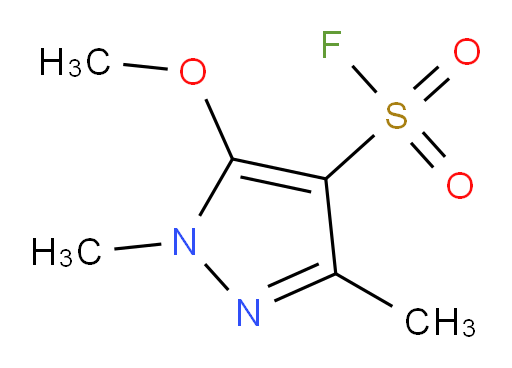 5-methoxy-1,3-dimethyl-1H-pyrazole-4-sulfonyl fluoride