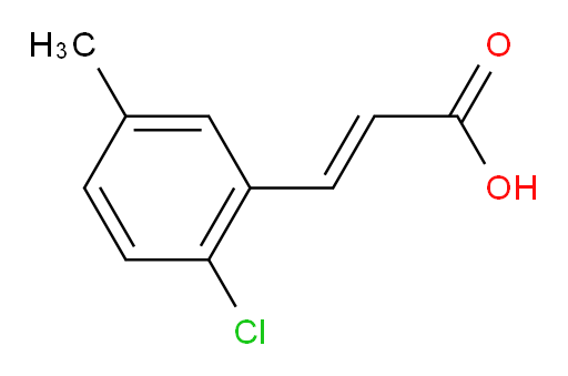 3-(2-chloro-5-methylphenyl)prop-2-enoic acid
