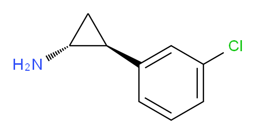 rac-(1R,2S)-2-(3-chlorophenyl)cyclopropan-1-amine