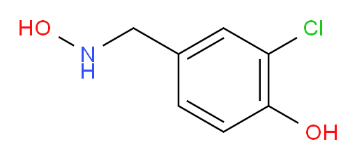 2-chloro-4-[(hydroxyamino)methyl]phenol