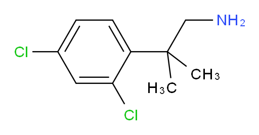 2-(2,4-dichlorophenyl)-2-methylpropan-1-amine