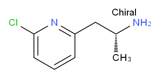 (2R)-1-(6-chloropyridin-2-yl)propan-2-amine