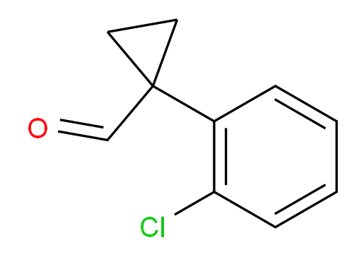 1-(2-chlorophenyl)cyclopropane-1-carbaldehyde