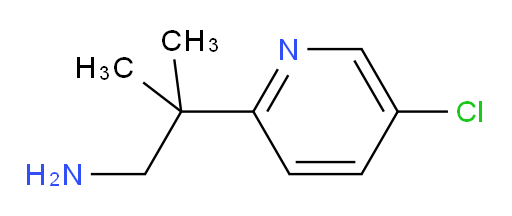 2-(5-chloropyridin-2-yl)-2-methylpropan-1-amine