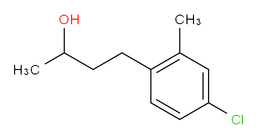 4-(4-chloro-2-methylphenyl)butan-2-ol