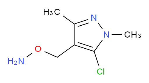 O-[(5-chloro-1,3-dimethyl-1H-pyrazol-4-yl)methyl]hydroxylamine