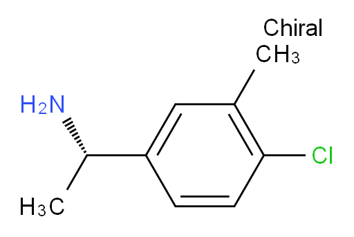 (1S)-1-(4-chloro-3-methylphenyl)ethan-1-amine