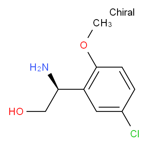(2S)-2-amino-2-(5-chloro-2-methoxyphenyl)ethan-1-ol