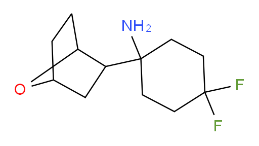 4,4-difluoro-1-{7-oxabicyclo[2.2.1]heptan-2-yl}cyclohexan-1-amine