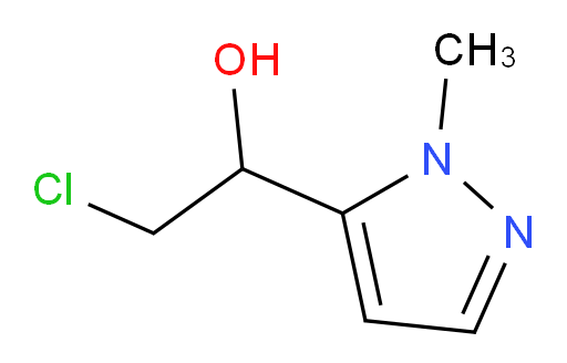 2-chloro-1-(1-methyl-1H-pyrazol-5-yl)ethan-1-ol