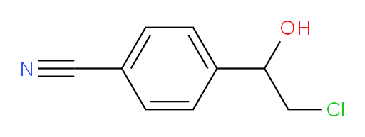 4-(2-chloro-1-hydroxyethyl)benzonitrile
