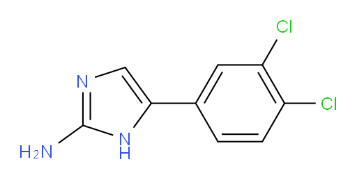 5-(3,4-dichlorophenyl)-1H-imidazol-2-amine