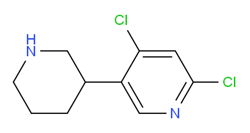 2,4-dichloro-5-(piperidin-3-yl)pyridine