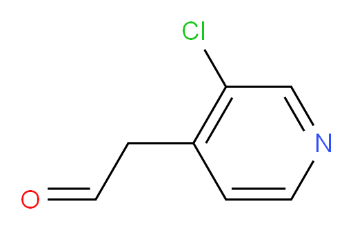 2-(3-chloropyridin-4-yl)acetaldehyde