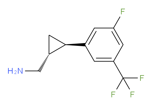 rac-[(1R,2R)-2-[3-fluoro-5-(trifluoromethyl)phenyl]cyclopropyl]methanamine