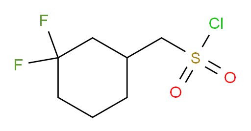 (3,3-difluorocyclohexyl)methanesulfonyl chloride