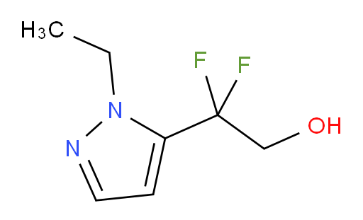 2-(1-ethyl-1H-pyrazol-5-yl)-2,2-difluoroethan-1-ol