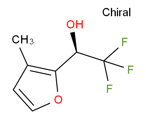 (1R)-2,2,2-trifluoro-1-(3-methylfuran-2-yl)ethan-1-ol
