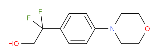 2,2-difluoro-2-[4-(morpholin-4-yl)phenyl]ethan-1-ol