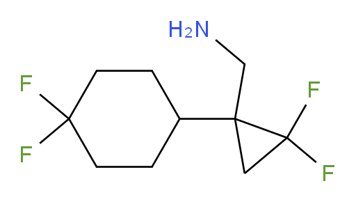 [1-(4,4-difluorocyclohexyl)-2,2-difluorocyclopropyl]methanamine