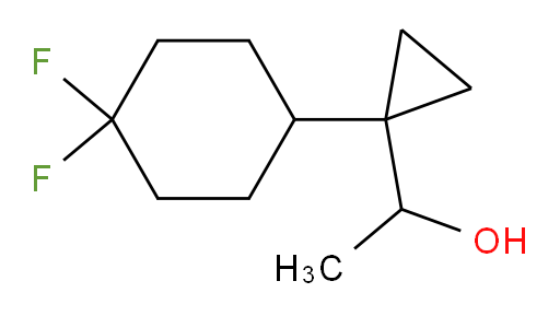 1-[1-(4,4-difluorocyclohexyl)cyclopropyl]ethan-1-ol