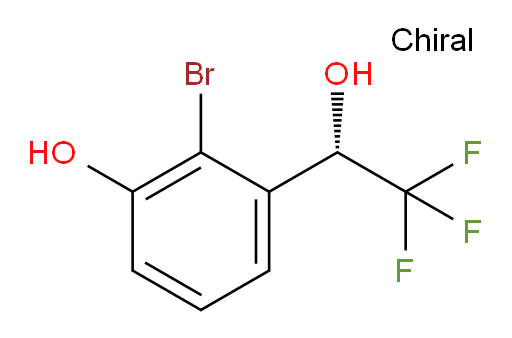 2-bromo-3-[(1S)-2,2,2-trifluoro-1-hydroxyethyl]phenol