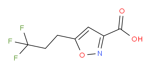 5-(3,3,3-trifluoropropyl)-1,2-oxazole-3-carboxylic acid