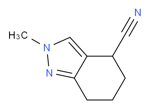 2-methyl-4,5,6,7-tetrahydro-2H-indazole-4-carbonitrile