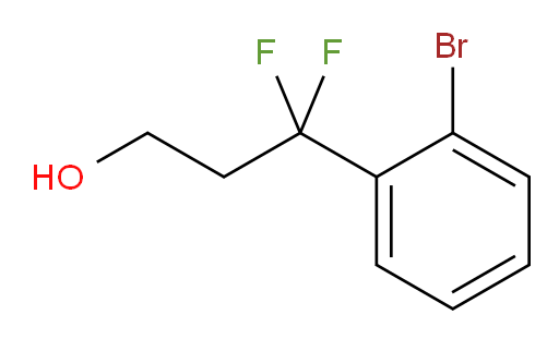 3-(2-bromophenyl)-3,3-difluoropropan-1-ol