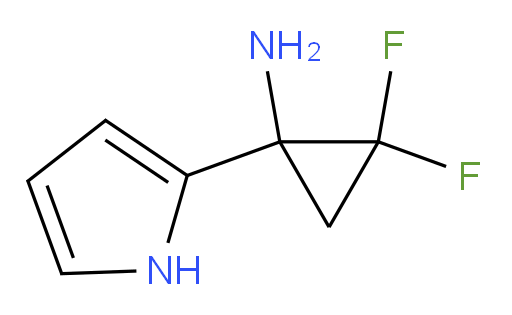 2,2-difluoro-1-(1H-pyrrol-2-yl)cyclopropan-1-amine