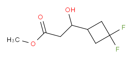 methyl 3-(3,3-difluorocyclobutyl)-3-hydroxypropanoate