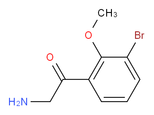 2-amino-1-(3-bromo-2-methoxyphenyl)ethan-1-one