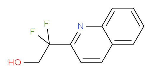 2,2-difluoro-2-(quinolin-2-yl)ethan-1-ol